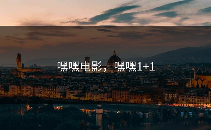 嘿嘿电影，嘿嘿1+1